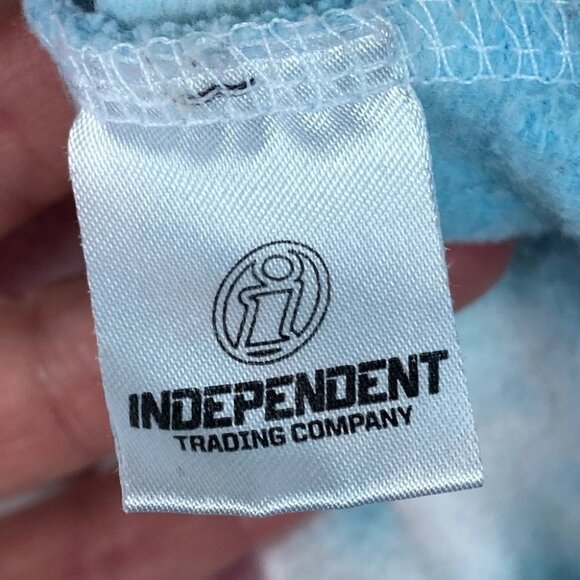 Dolls Kill By Samii Ryan Tie Dye Hoodie Sweatshirt Size Large Daisy Revolve Hood - Picture 16 of 16